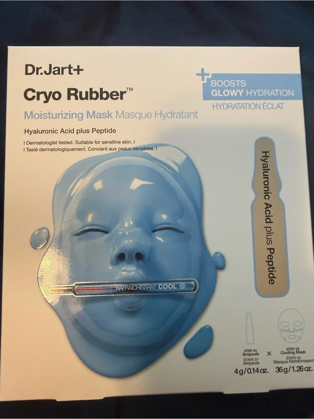Dr. Jart+ Cryo Rubber Hydrating and soothing Mask Duo - Blue & Green